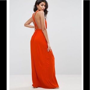 ASOS Jersey Plunge Front Dress